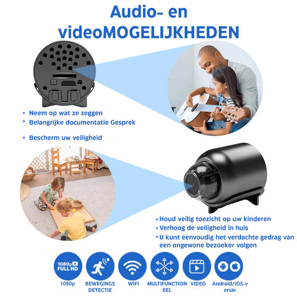 SafeView 160 – Wireless HD Home Camera with Night Vision & Extended Battery 2