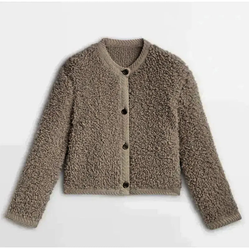 Selene | Women's Fleece Button Jacket – Cozy, Warm, and Effortlessly Stylish 7