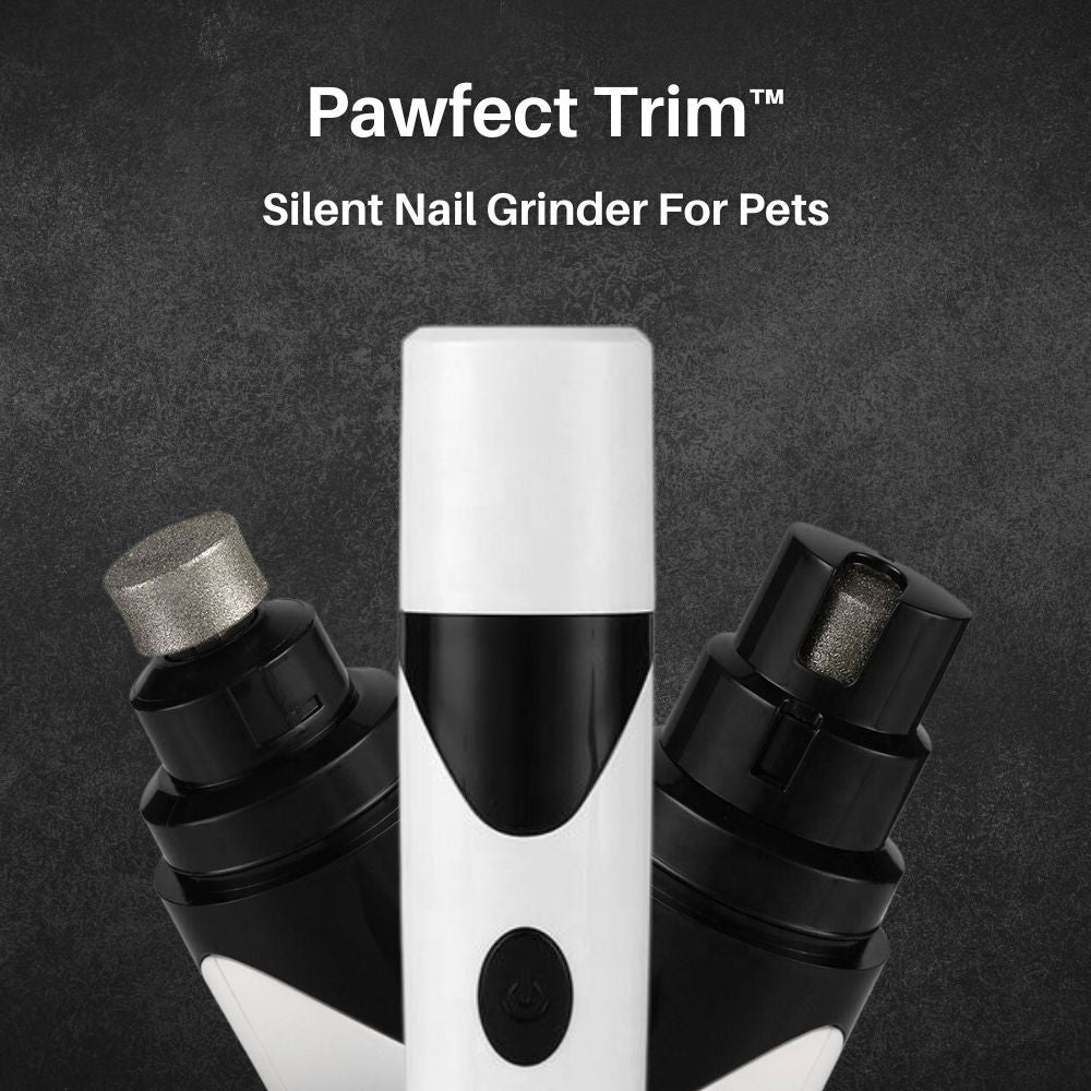 Silent Dog Nail Grinder with Adjustable Speed and Diamond Bit for Safe Claw Trimming 1