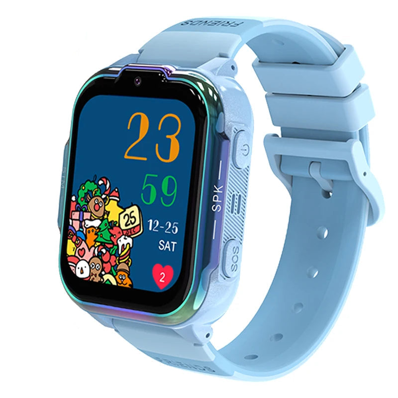 Smart GPS Kids Watch with 4G Connectivity, Waterproof Design and Video Calling for Active Children 0