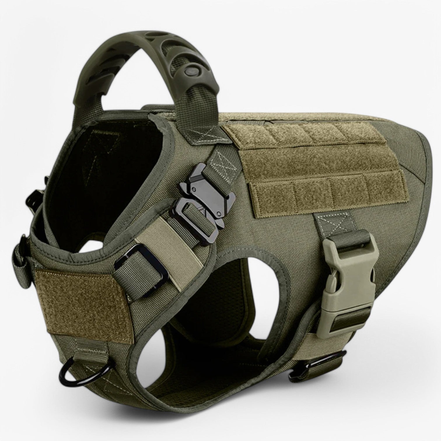 Tactical Dog Harness with Handle, Adjustable Fit and Reflective Details for Training and Safety 4