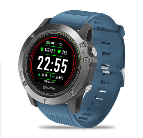 Tactical Smartwatch with 3D Interface, Waterproof Design, Heart Rate Monitoring for Fitness and Adventure 2
