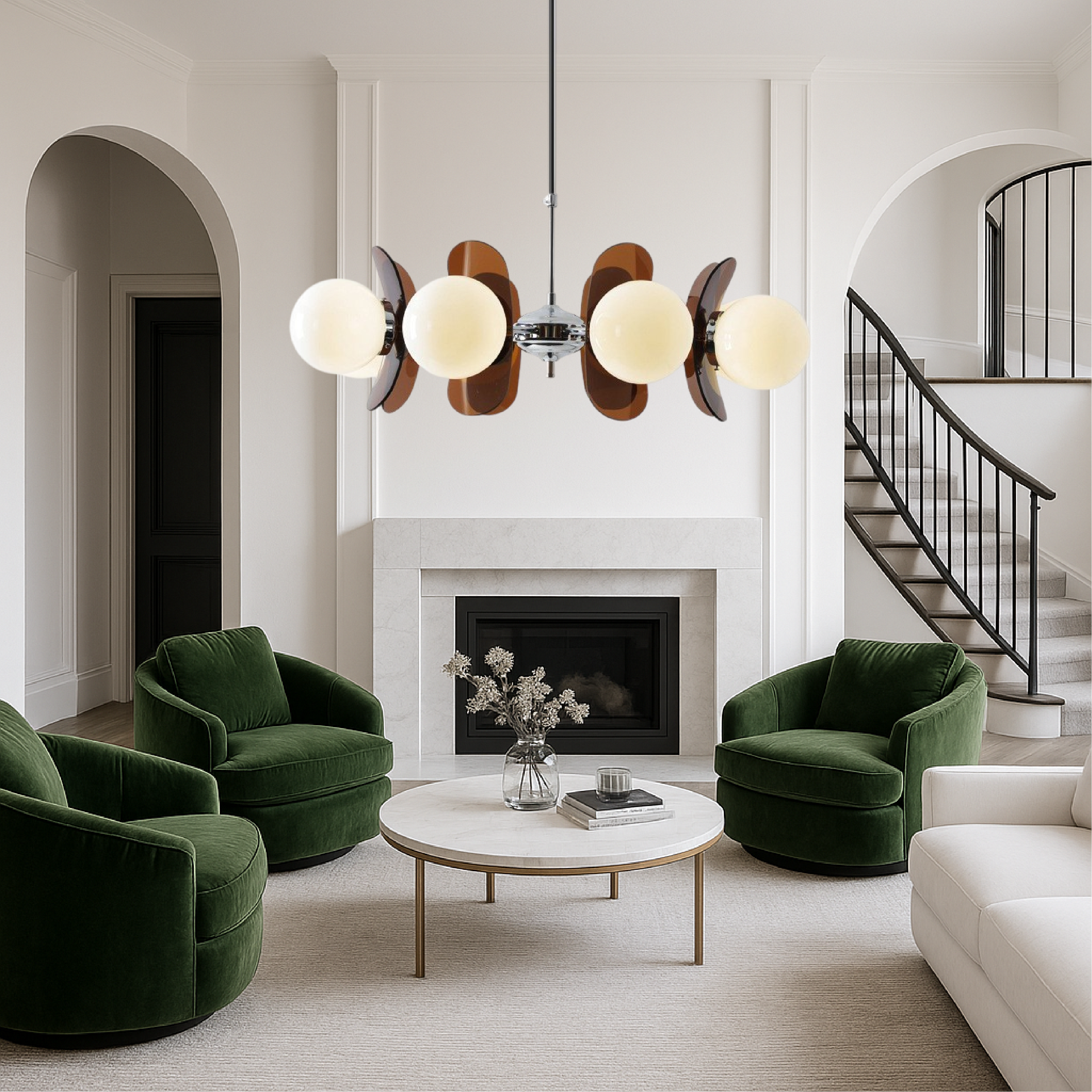 Voltra | Vintage Bauhaus Chandelier for Stylish Homes 2