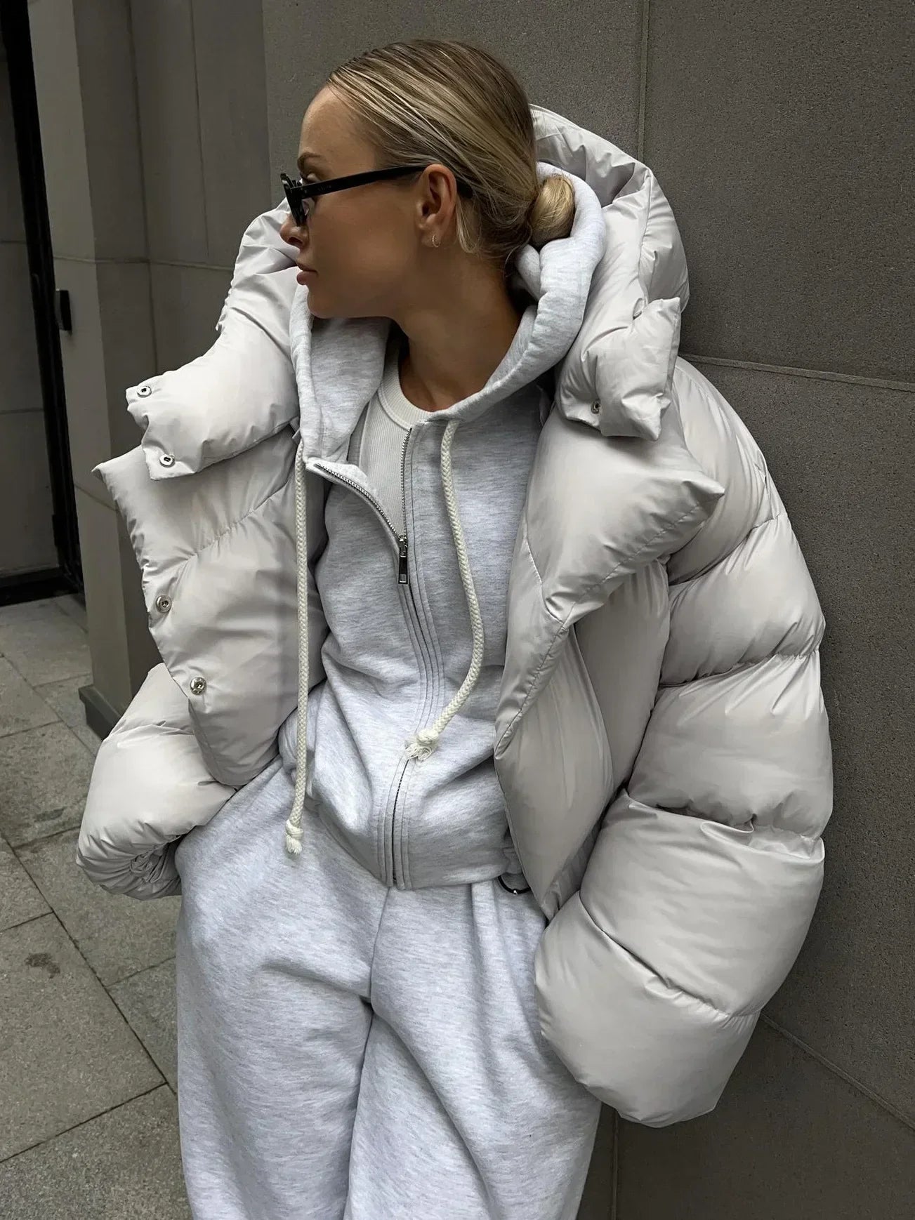 WW | Oversized puffer jacket 0