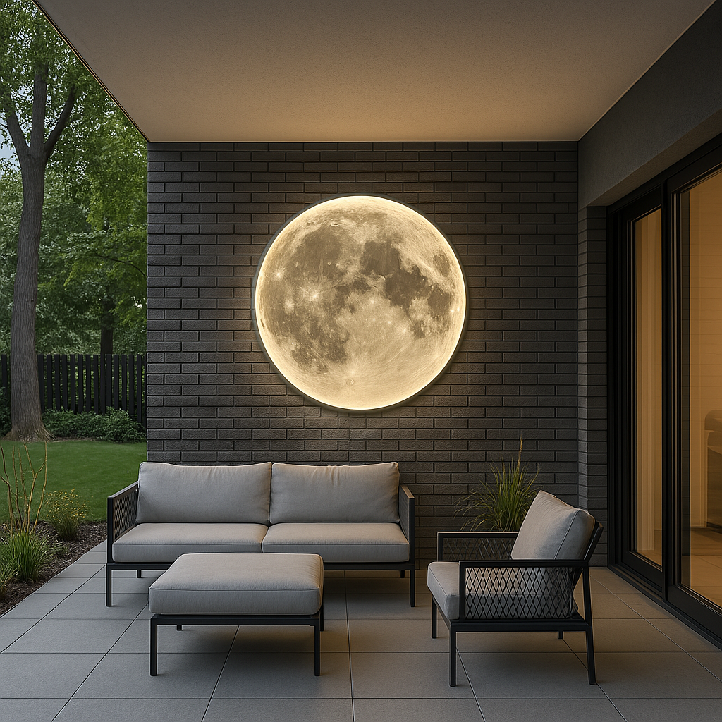 Wallure | Modern Moonlight Wall Lamp for Stylish Homes 5