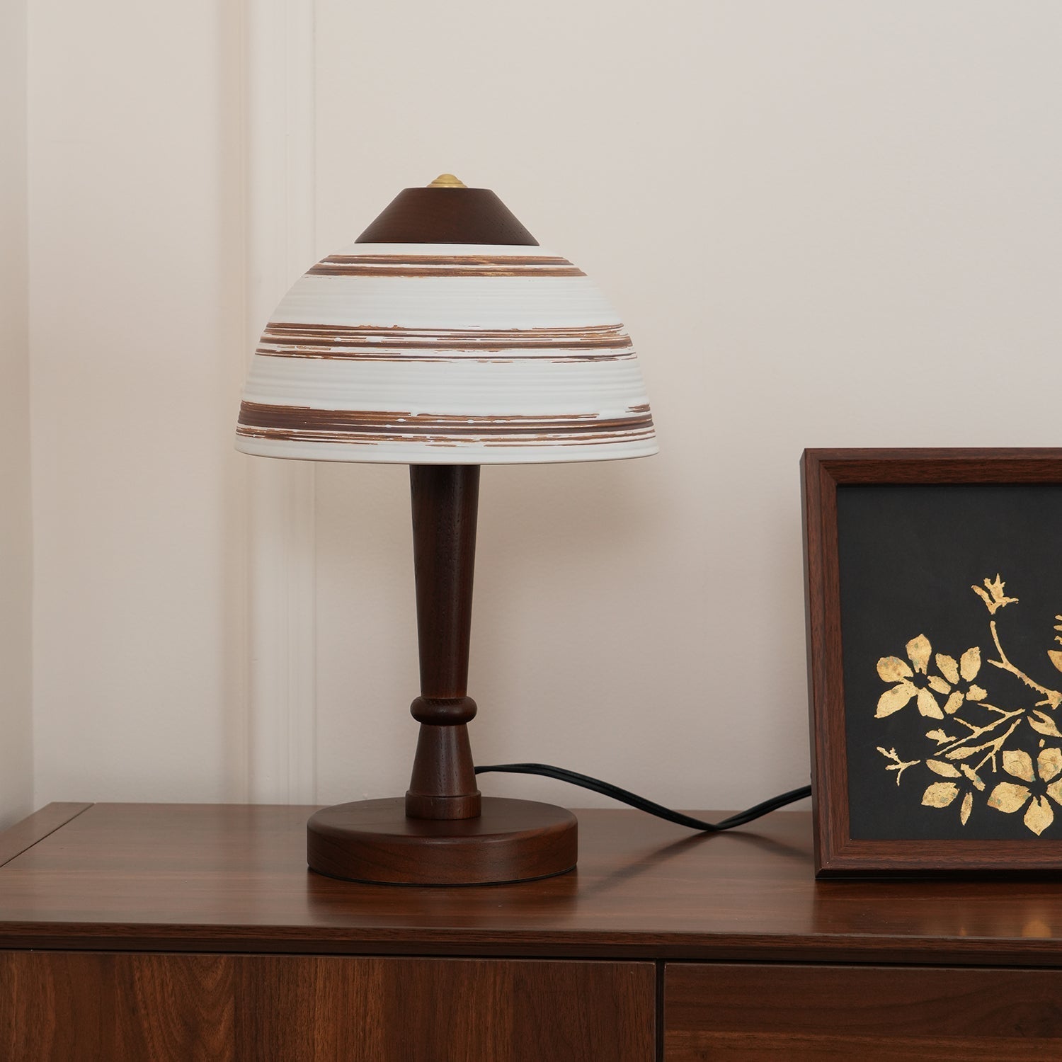 WarmBeam – LED Desk Lamp with Walnut Accent 5