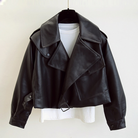 Women's Leather Jacket - Stylish Fit for Casual and Formal Wear 1