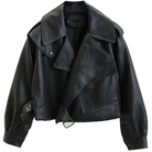 Women's Leather Jacket - Stylish Fit for Casual and Formal Wear 4