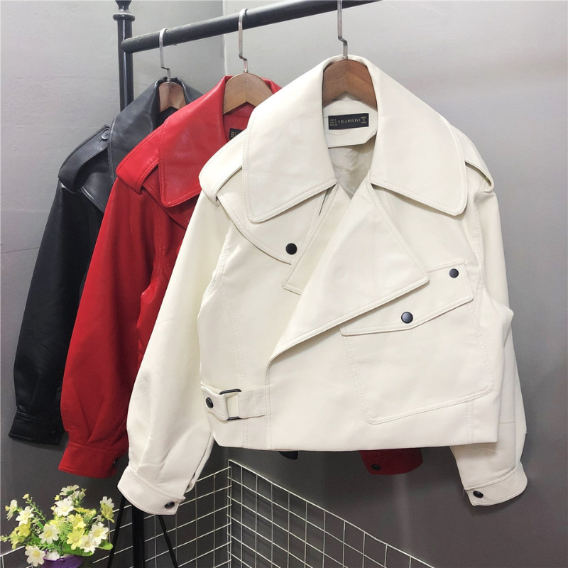 Women's Leather Jacket - Stylish Fit for Casual and Formal Wear 6