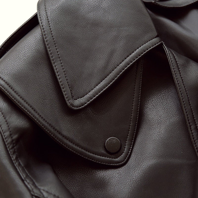 Women's Leather Jacket - Stylish Fit for Casual and Formal Wear 7