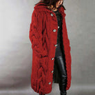 Women's Oversized Cardigan With Cable 3