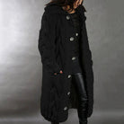 Women's Oversized Cardigan With Cable 4