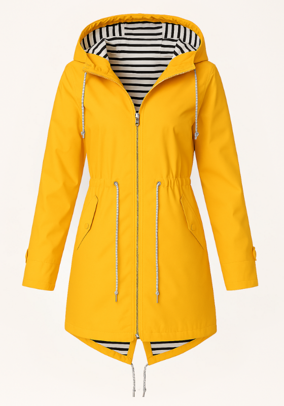 Women's Waterproof Rain Jacket - Adjustable Fit 8