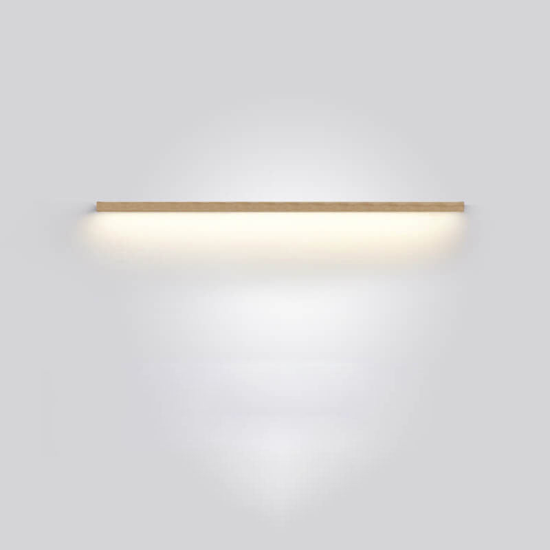 ZenBeam | Minimalist Solid Wood LED Wall Lamp for Warm Ambient Lighting 3