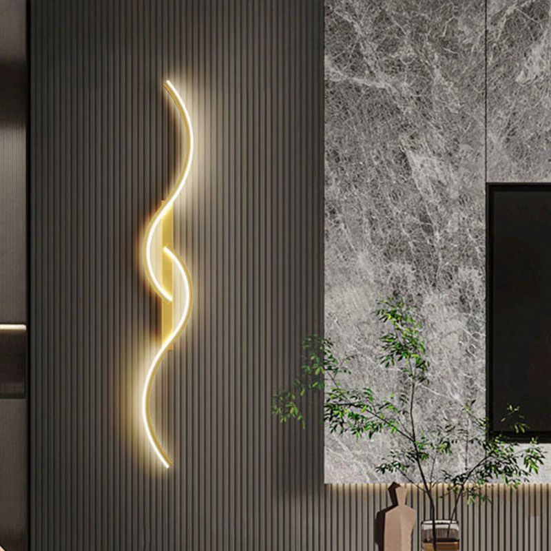 ZenithBeam LED Sconce – Artistic Design for Hallway, Bathroom, Bedroom, Living Room, ensuring Durable and Versatile Lighting in a sleek contemporary form. 2