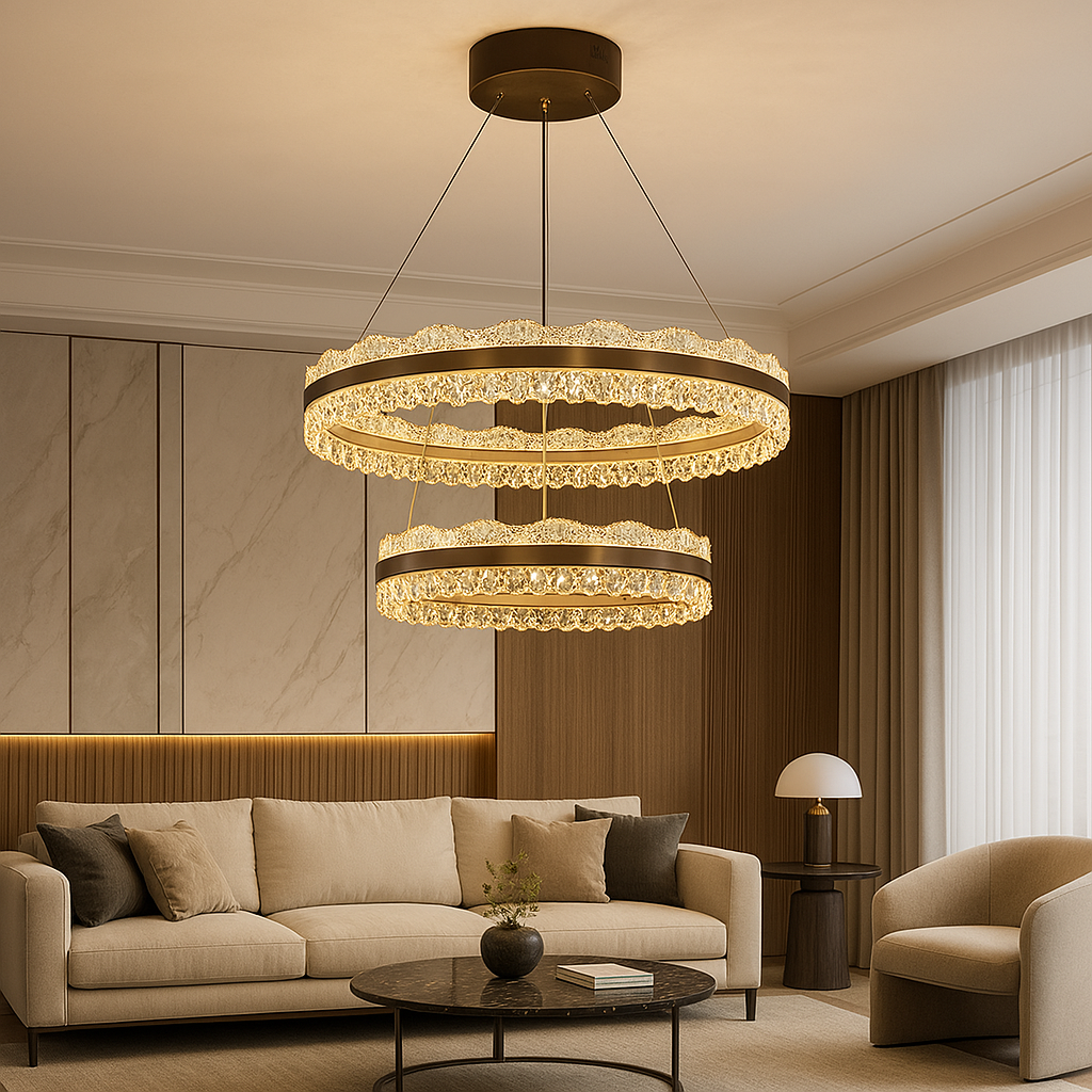 Zenyra | Luxurious 2-Tier Chandelier 0