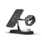 3-in-1 Wireless Charger for Smartphone, Smartwatch, and Earbuds – Fast Charging Station with Modern Design 1