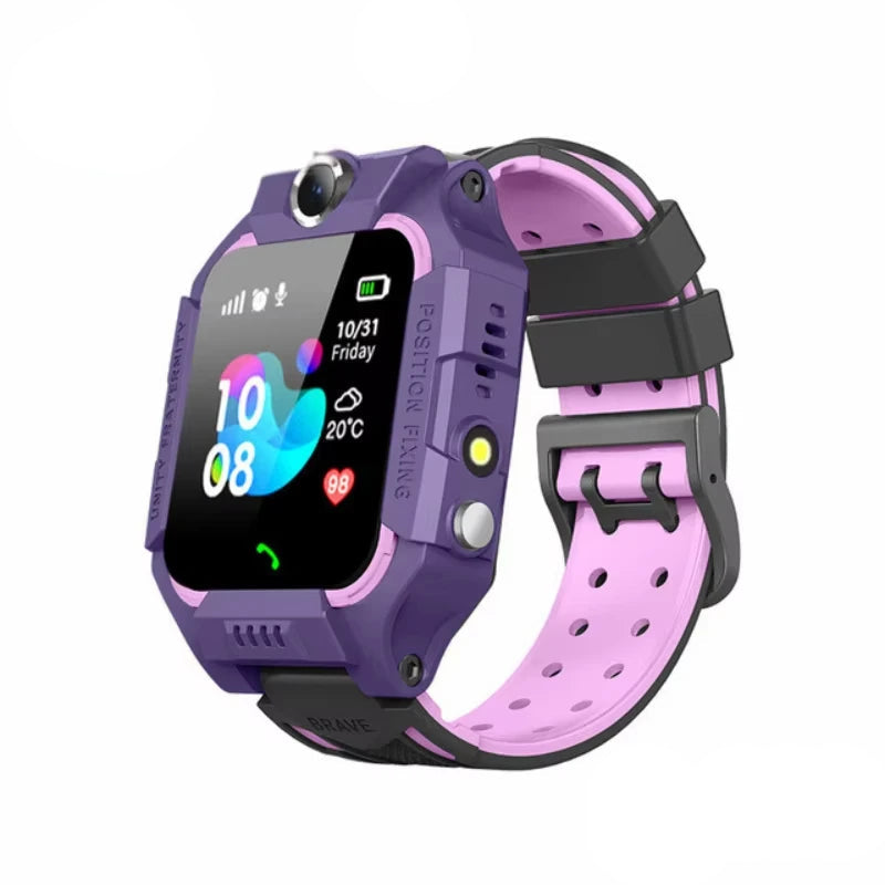4G Kids Smartwatch with GPS Tracking, SOS Function, Waterproof Design for Ages 3-12 0