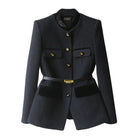 Adriana | Classic Mid-Length Wool Coat for Women – Timeless Warm Elegance 0