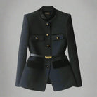 Adriana | Classic Mid-Length Wool Coat for Women – Timeless Warm Elegance 2