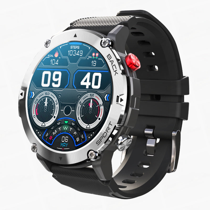 Advanced Men's Smartwatch with Health Monitoring, Waterproof Design, and Bluetooth Connectivity 1