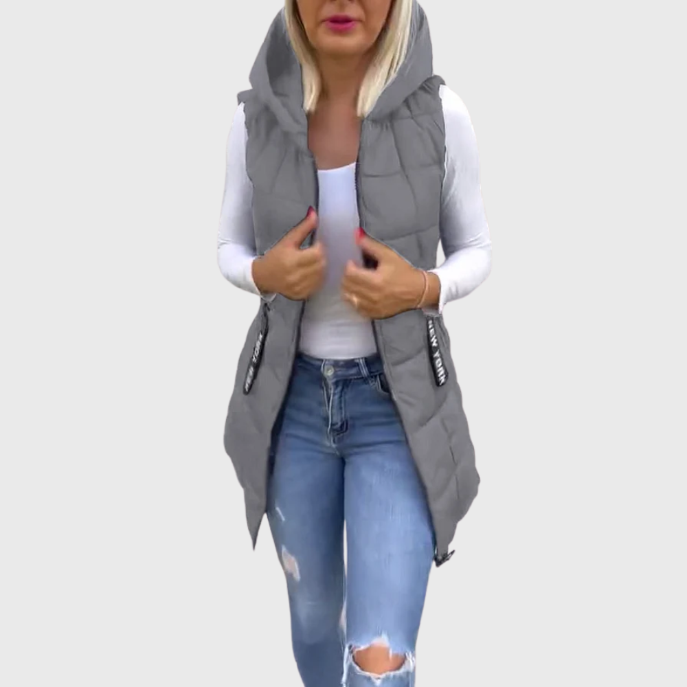 Alba | Women's Sleeveless Padded Winter Coat 4