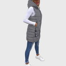 Alba | Women's Sleeveless Padded Winter Coat 5