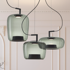 Amvora | Modern Glass Pendant Light for Living & Dining Rooms 1