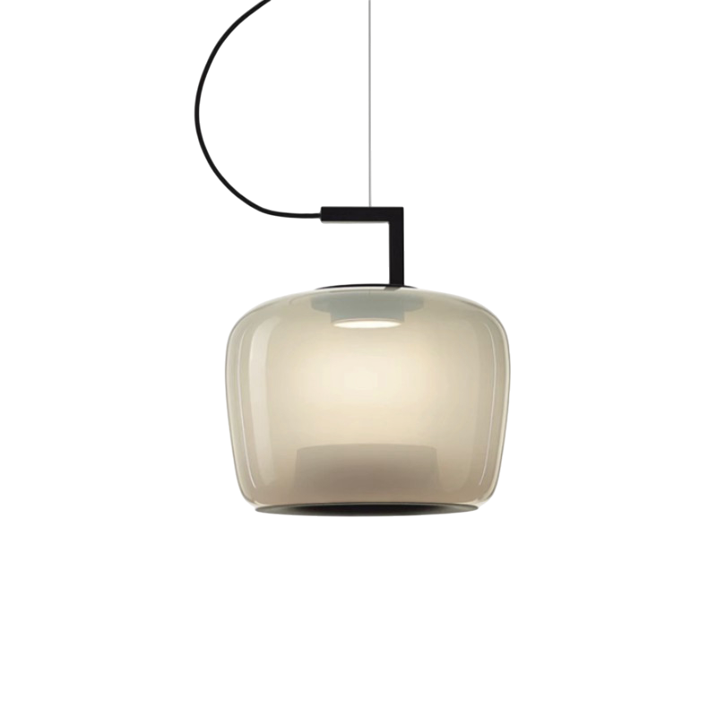 Amvora | Modern Glass Pendant Light for Living & Dining Rooms 11