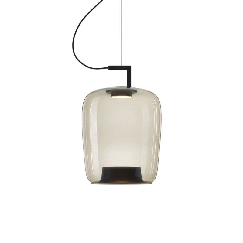 Amvora | Modern Glass Pendant Light for Living & Dining Rooms 6