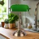 AntiqueLume – Refined Glass Table Lamp 1