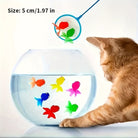 AquaFin | Floating Rubber Fish Bath Toy Set – 12-Pack for Toddlers 2