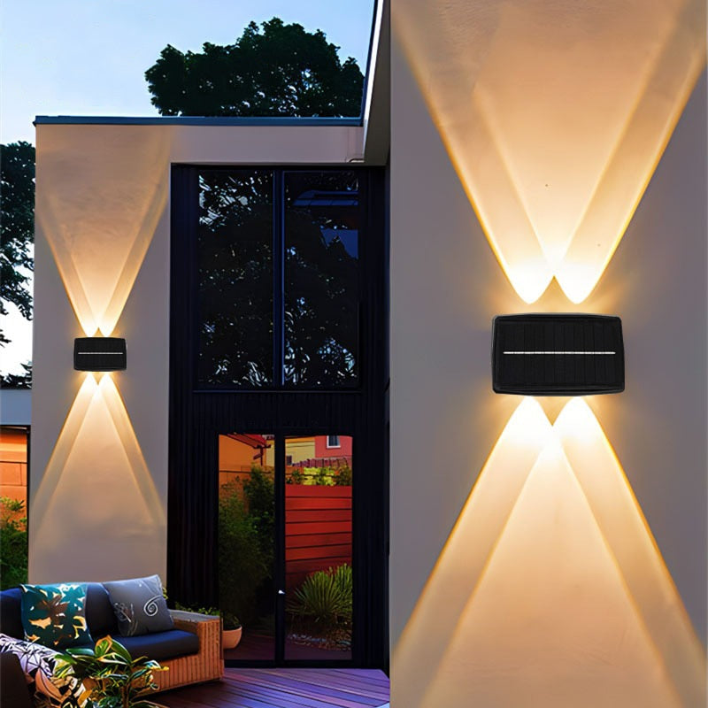 AquaLume – Solar-Powered Waterproof Wall Light 0