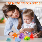 AquaPals | Soft Floating Animal Bath Toy Set for Babies & Toddlers 2