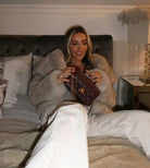 ArcticGrace - Luxurious and Eco-Friendly Faux Fur Jacket for Elegant Warmth 1
