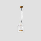 AuraGlass Pendant Light – Retro Gold LED Pendant Light in a Glass design, casting a warm and inviting glow. 0