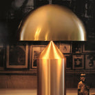 AuraMetal Table Lamp – Contemporary Metallic Design for Living Room, Bedside, or Desk, offering Warm Ambient Lighting and Elegant Style. 8