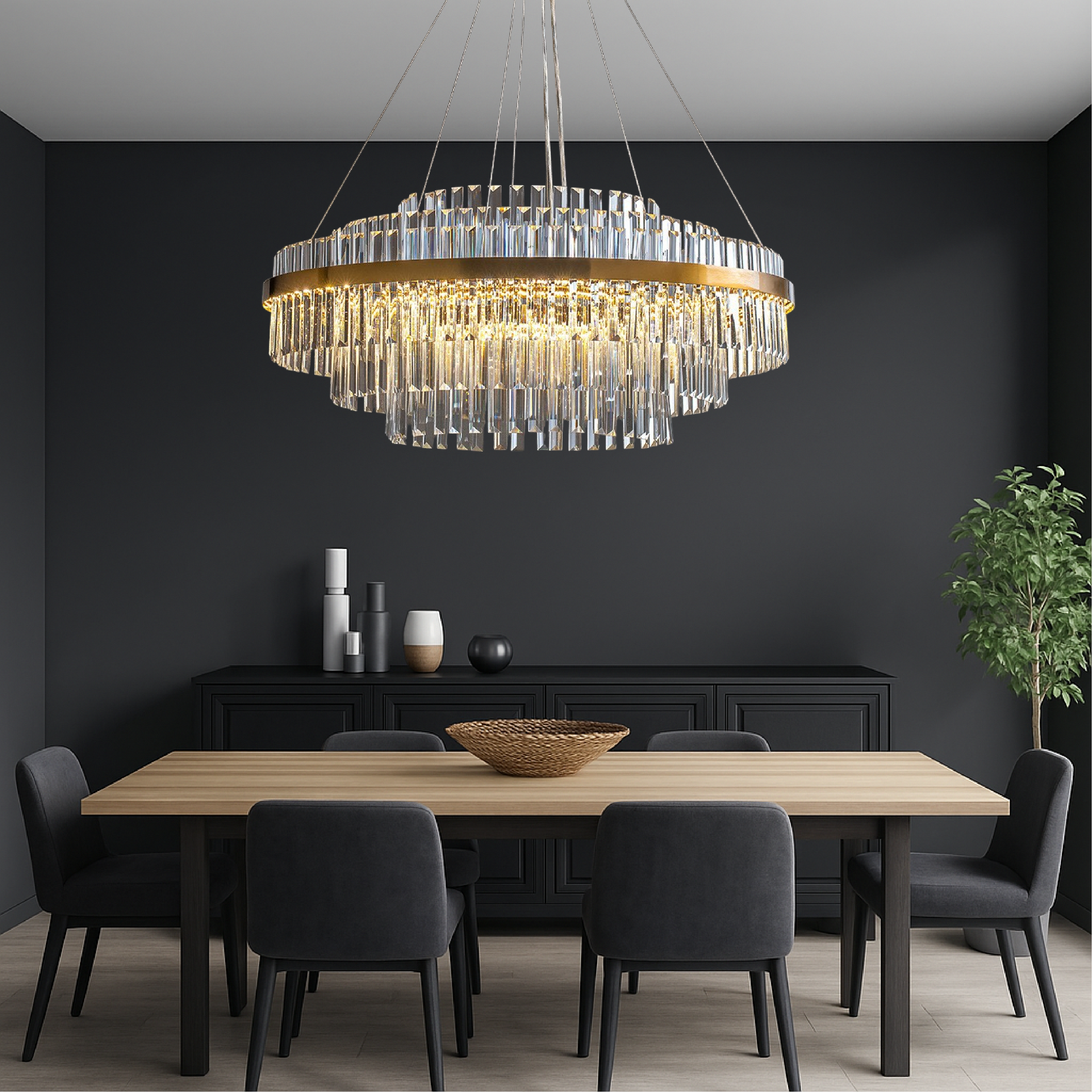 Aurine | Luxury Crystal Chandelier for Contemporary Interiors 3
