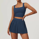 Ava | Comfortable High Waist Yoga Skirt Set 1