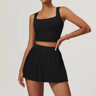 Ava | Comfortable High Waist Yoga Skirt Set 3