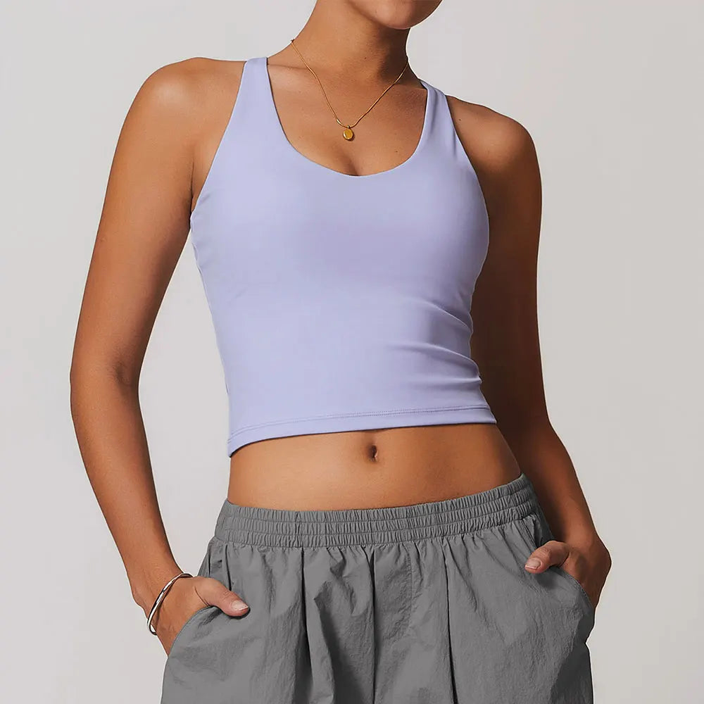 Ava | Comfortable Push-Up Sports Bra for Yoga and Training 1