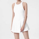 Ava | Stylish Sleek Bodysuit Gym Wear with Skirt 1