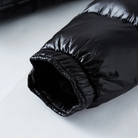 Black Shiny Down Jacket 2