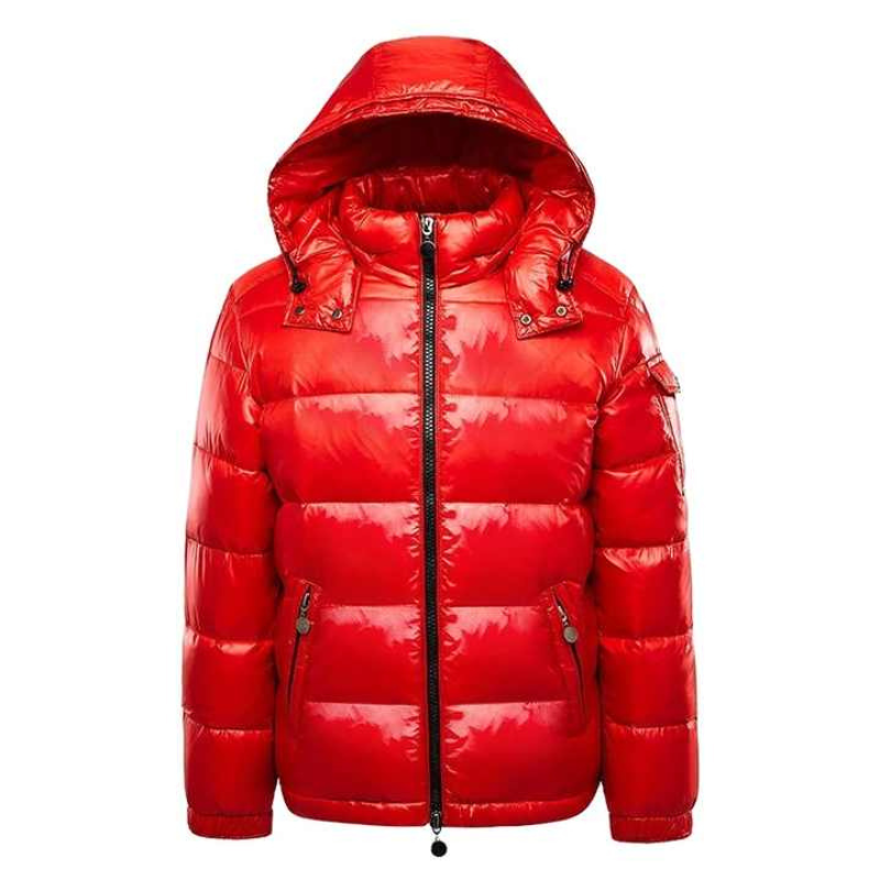 Black Shiny Down Jacket 7