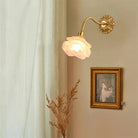 BloomLume – Vintage Flower Glass Wall Light 3