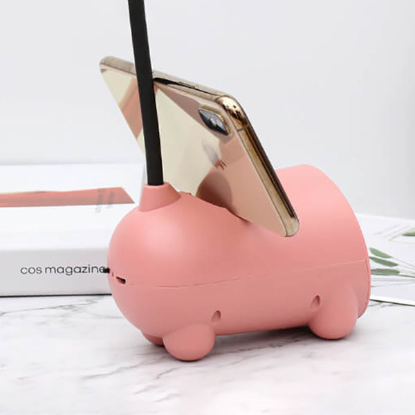 BunnyGlow | Playful Rechargeable Table Lamp with Pen Holder and Touch Control 5