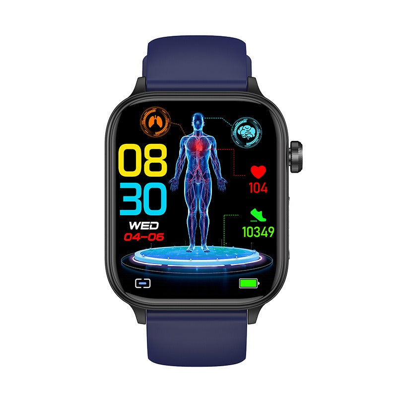 Calculation Ein-Klick-SOS call GPS positioning blood sugar texts and notification receive health smartwatch 4