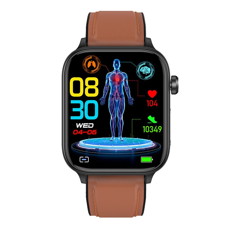 Calculation Ein-Klick-SOS call GPS positioning blood sugar texts and notification receive health smartwatch 6