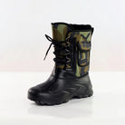 CamouflageGuard | Durable Waterproof Mid-Calf Work Boots for Men 2