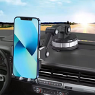 Car Phone Holder with Strong Suction Cup and 360° Rotation – One-Handed Cell Phone Mount for Car 2